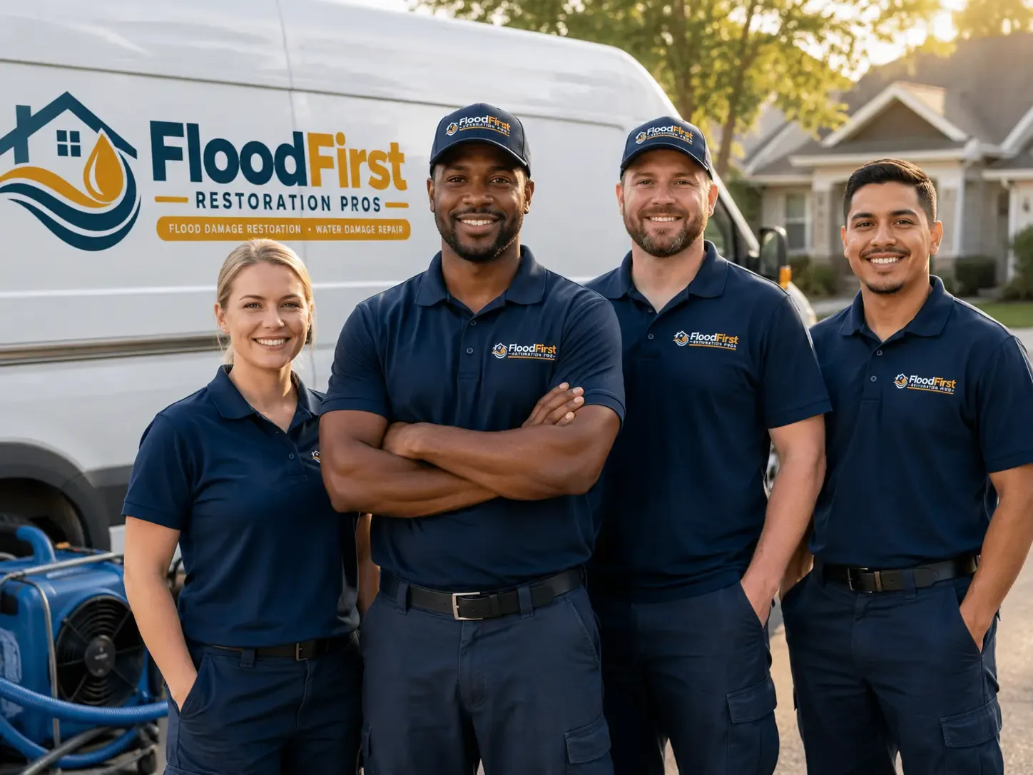 Flood Damage Restoration company in Burnham, PA